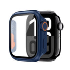 For Apple Watch Series 6 / 5 / 4 / SE 44mm / Blue+Orange