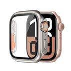 For Apple Watch Series 6 / 5 / 4 / SE 44mm / Titanium+Orange