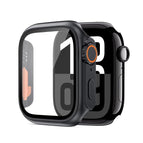 For Apple Watch Series 9 / 8 / 7 41mm / Black+Orange