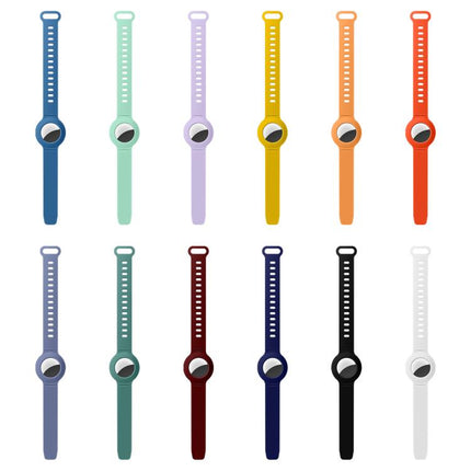xDfind Breathable Silicone Band Style Anti-lost Tracker Protective Cover, For AirTag 2nd Gen / AirTag 1st Gen