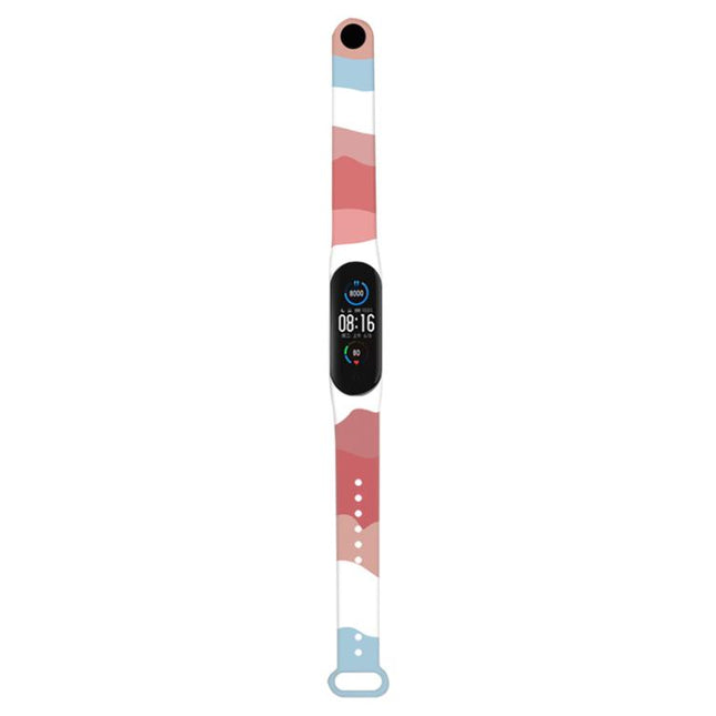 xDfind Printing Integrated Cover TPU Watch Band, For Xiaomi Smart Band 10 / 9 / 8