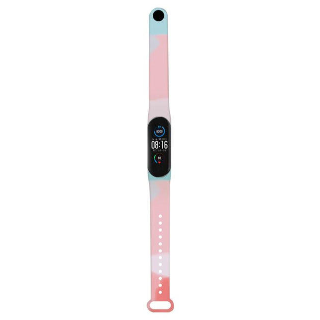 xDfind Printing Integrated Cover TPU Watch Band, For Xiaomi Smart Band 10 / 9 / 8