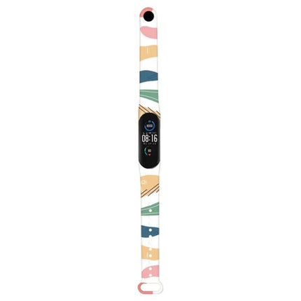 xDfind Printing Integrated Cover TPU Watch Band, For Xiaomi Smart Band 10 / 9 / 8