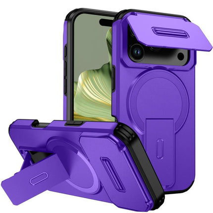 Sliding Camshield MagSafe Holder Phone Case, For iPhone 18, For iPhone 18 Pro, For iPhone 18 Pro Max