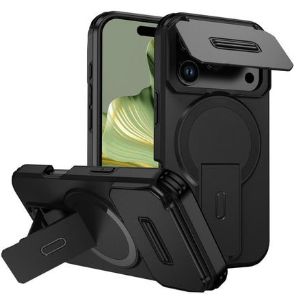 Sliding Camshield MagSafe Holder Phone Case, For iPhone 18, For iPhone 18 Pro, For iPhone 18 Pro Max