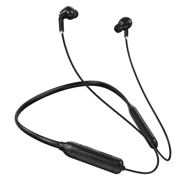 Auriculares inalámbricos con Bluetooth 5.1 y sonido envolvente M60 8D para montar en el cuello, compatibles con tarjeta TF y modo MP3