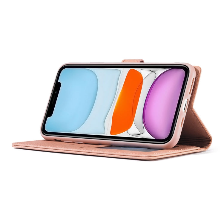 Forwenw F1-Serie, matt, starker Magnetismus, horizontales Klapplederetui mit Halterung, Kartenfächern, Geldbörse und Bilderrahmen, für iPhone 12, für iPhone 12 Mini, für iPhone 12 Pro, für iPhone 12 Pro Max, für iPhone XR