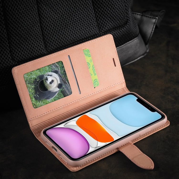 Forwenw F1-Serie, matt, starker Magnetismus, horizontales Klapplederetui mit Halterung, Kartenfächern, Geldbörse und Bilderrahmen, für iPhone 12, für iPhone 12 Mini, für iPhone 12 Pro, für iPhone 12 Pro Max, für iPhone XR