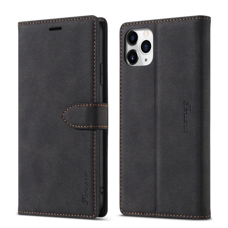 Forwenw F1-Serie, matt, starker Magnetismus, horizontales Klapplederetui mit Halterung, Kartenfächern, Geldbörse und Bilderrahmen, für iPhone 12, für iPhone 12 Mini, für iPhone 12 Pro, für iPhone 12 Pro Max, für iPhone XR