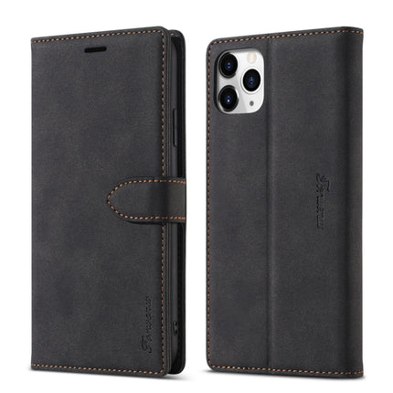 Forwenw F1 Series Matte Strong Magnetism Horizontal Flip Leather Case with Holder & Card Slots & Wallet & Photo Frame, For iPhone 11 Pro, For iPhone 11 Pro Max, For iPhone 12, For iPhone 12 Mini, For iPhone 12 Pro, For iPhone 12 Pro Max