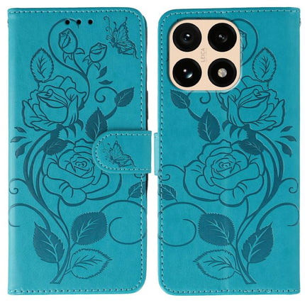 Rose Butterfly Embossed Leather Phone Case, For Xiaomi 17 Pro, For Xiaomi 17, For Xiaomi 15T Pro 5G, For Xiaomi 15T 5G