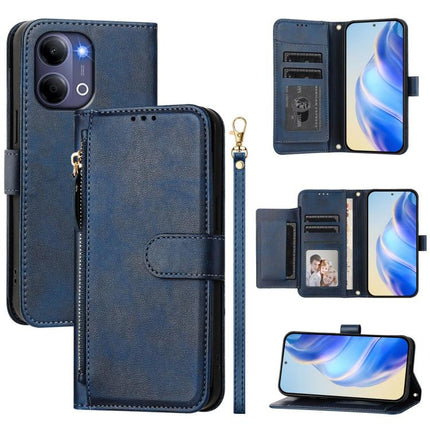 Multi-Card Slots Zipper Wallet Leather Phone Case, For vivo X300 FE 5G / S50 Pro mini 5G, For vivo X300s, For vivo Y21 5G 2026 / vivo Y05 4G, For vivo V70 FE 5G