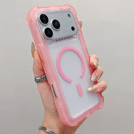 Transparent Matte TPU Hybrid PC 3-in-1 MagSafe Phone Case, For iPhone 17 Pro Max, For iPhone 17 Pro, For iPhone 17, For iPhone Air