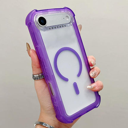Transparent Matte TPU Hybrid PC 3-in-1 MagSafe Phone Case, For iPhone 17 Pro Max, For iPhone 17 Pro, For iPhone 17, For iPhone Air