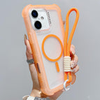 For iPhone 16 Plus / Orange