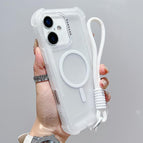For iPhone 16 Plus / White