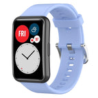 For Huawei Watch Fit New / Chrysanthemum Blue
