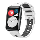 For Huawei Watch Fit New / White+Black