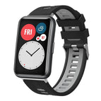 For Huawei Watch Fit New / Black+Grey