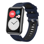 For Huawei Watch Fit New / Midnight Blue+Black