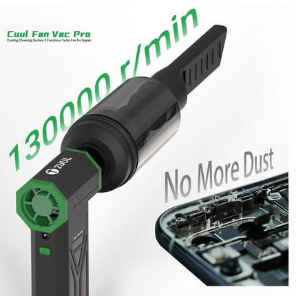 2UUL DA970 Cuul Fan Pro Cooling + Cleaning + Suction 3 in 1 Turbo Fan Set, 2UUL DA970