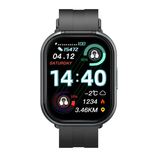 D12 2.01 inch TFT Screen Smart Bluetooth Watch & Headphone 2 in 1 Support Wireless Calling