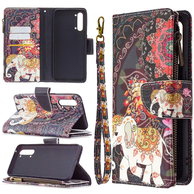 Colored Drawing Pattern Zipper Horizontal Flip Leather Case with Holder & Card Slots & Wallet, For OPPO Find X2 Lite, For Xiaomi Redmi 9A, For OPPO Realme 6
