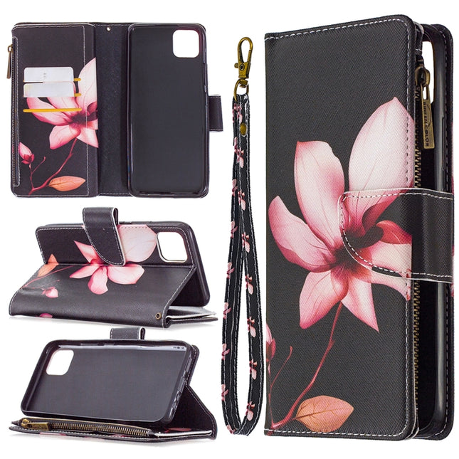 Colored Drawing Pattern Zipper Horizontal Flip Leather Case with Holder & Card Slots & Wallet, For Xiaomi Redmi 9C, For OPPO Realme C11, For OPPO Realme 6 Pro