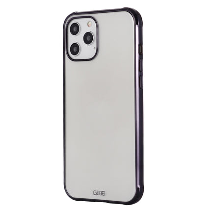 GEBEI Plating TPU Shockproof Protective Case, For iPhone 12 / 12 Pro, For iPhone 12 Pro Max