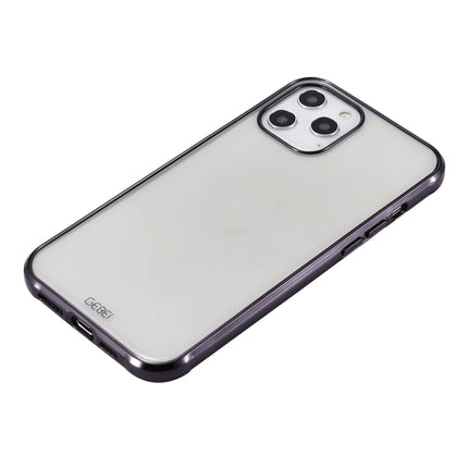 GEBEI Plating TPU Shockproof Protective Case, For iPhone 12 / 12 Pro, For iPhone 12 Pro Max