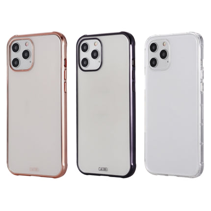 GEBEI Plating TPU Shockproof Protective Case, For iPhone 12 / 12 Pro, For iPhone 12 Pro Max