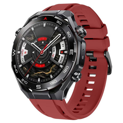 xDfind Black Buckle Sport Silicone Watch Band, For Huawei Watch Ultimate 2