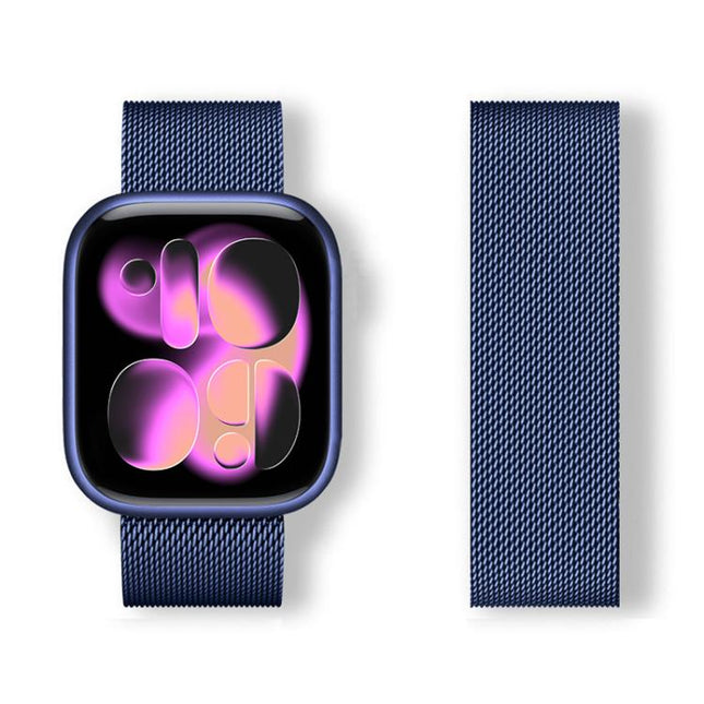 xDfind Milanese Loop Magnetic Stainless Steel Watch Band, For Apple Watch 42 / 44 / 45 / 46 / 49mm, For Apple Watch 38 / 40 / 41 / S11 42mm