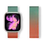 For Apple Watch 38 / 40 / 41 / S11 42mm / Gradient Green and Orange