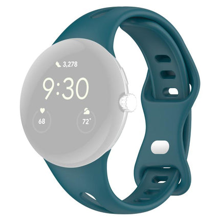 xDfind Small Waist Butterfly Buckle Silicone Watch Band, For Google Pixel Watch 4 / 3 / 2 / 1 41mm