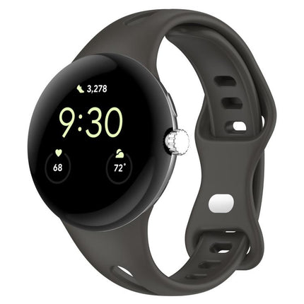 xDfind Small Waist Butterfly Buckle Silicone Watch Band, For Google Pixel Watch 4 / 3 / 2 / 1 41mm