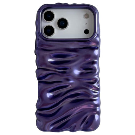 Cream Texture Electroplating TPU Full Coverage Phone Case, For iPhone 17 Pro Max, For iPhone 17 Pro