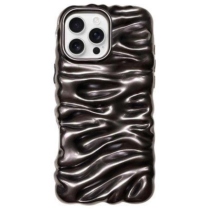 Cream Texture Electroplating TPU Full Coverage Phone Case, For iPhone 17, For iPhone 16 Pro Max