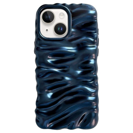 Cream Texture Electroplating TPU Full Coverage Phone Case, For iPhone 14 Plus, For iPhone 14