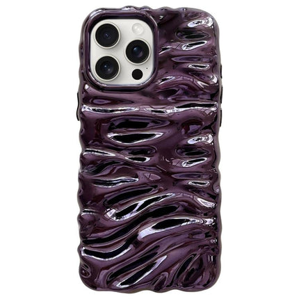 Cream Texture Electroplating TPU Full Coverage Phone Case, For iPhone 14 Pro, For iPhone 14 Pro Max
