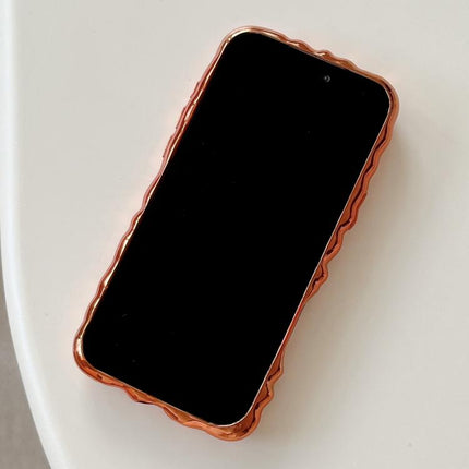 Cream Texture Electroplating TPU Full Coverage Phone Case, For iPhone 17 Pro Max, For iPhone 17 Pro
