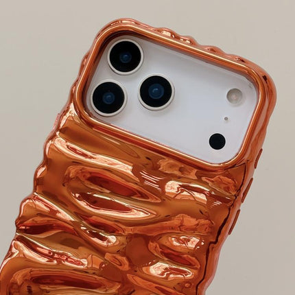 Cream Texture Electroplating TPU Full Coverage Phone Case, For iPhone 15 Pro Max, For iPhone 15 Pro
