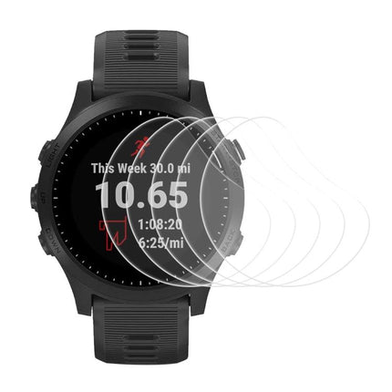5pcs xDfind Soft Hydrogel Film Full Cover Watch Front Protector, For Garmin Fenix 6, For Garmin Forerunner 945, For Garmin Bounce, For Garmin vivosmart 4