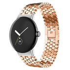 For Google Pixel Watch 4 / Watch 3 45mm / Rose Gold