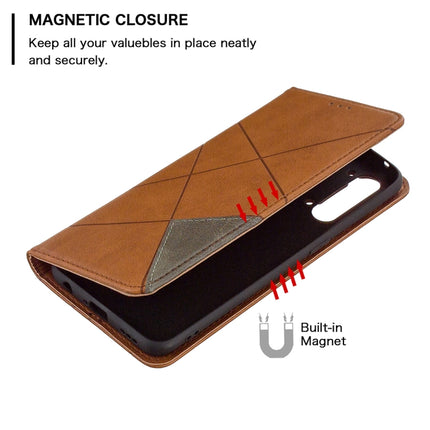 Rhombus Texture Horizontal Flip Magnetic Leather Case with Holder & Card Slots & Wallet, For OPPO Find X2 Lite, For Samsung Galaxy A42 5G