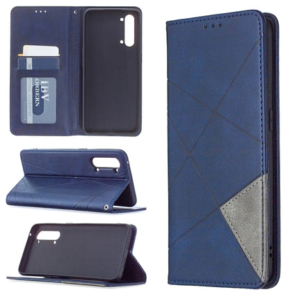 Rhombus Texture Horizontal Flip Magnetic Leather Case with Holder & Card Slots & Wallet, For OPPO Find X2 Lite, For Samsung Galaxy A42 5G