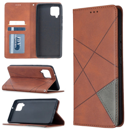 Rhombus Texture Horizontal Flip Magnetic Leather Case with Holder & Card Slots & Wallet, For OPPO Find X2 Lite, For Samsung Galaxy A42 5G