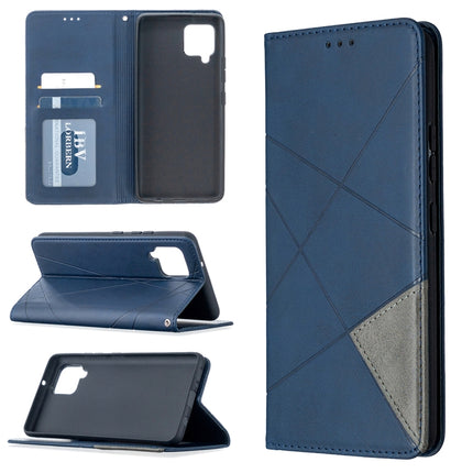 Rhombus Texture Horizontal Flip Magnetic Leather Case with Holder & Card Slots & Wallet, For OPPO Find X2 Lite, For Samsung Galaxy A42 5G