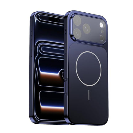 Corning Glass Plating Large Window MagSafe Phone Case, For iPhone 17 Pro Max, For iPhone 17 Pro, For iPhone 17, For iPhone Air