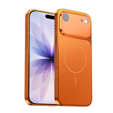 Corning Glass Plating Large Window MagSafe Phone Case, For iPhone 17 Pro Max, For iPhone 17 Pro, For iPhone 17, For iPhone Air